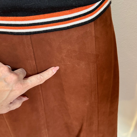 Madewell Suede Seamed Midi Skirt “Soldout!” - Picture 14 of 14